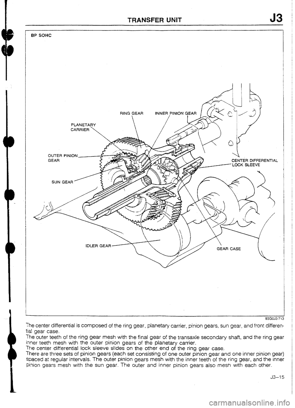 MAZDA 232 1990 Workshop Manual Suplement MAZDA 232 1990 Workshop Manual Suplement