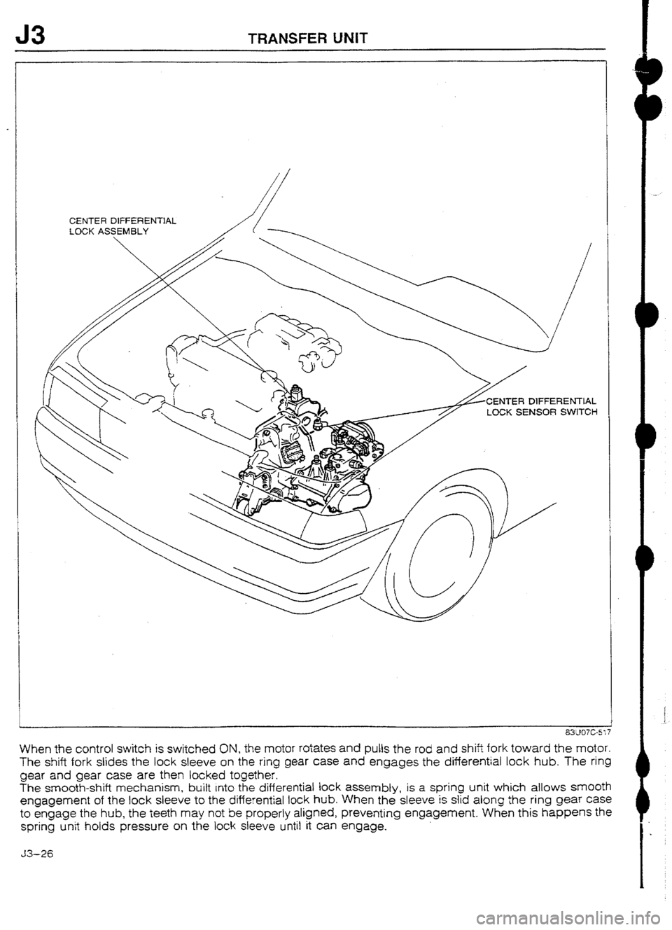 MAZDA 232 1990 Workshop Manual Suplement MAZDA 232 1990 Workshop Manual Suplement