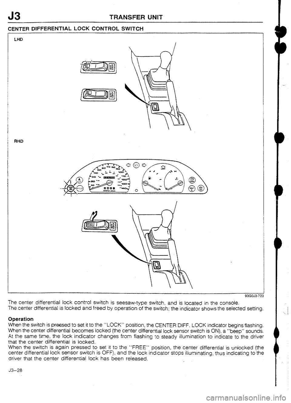 MAZDA 232 1990 Workshop Manual Suplement MAZDA 232 1990 Workshop Manual Suplement