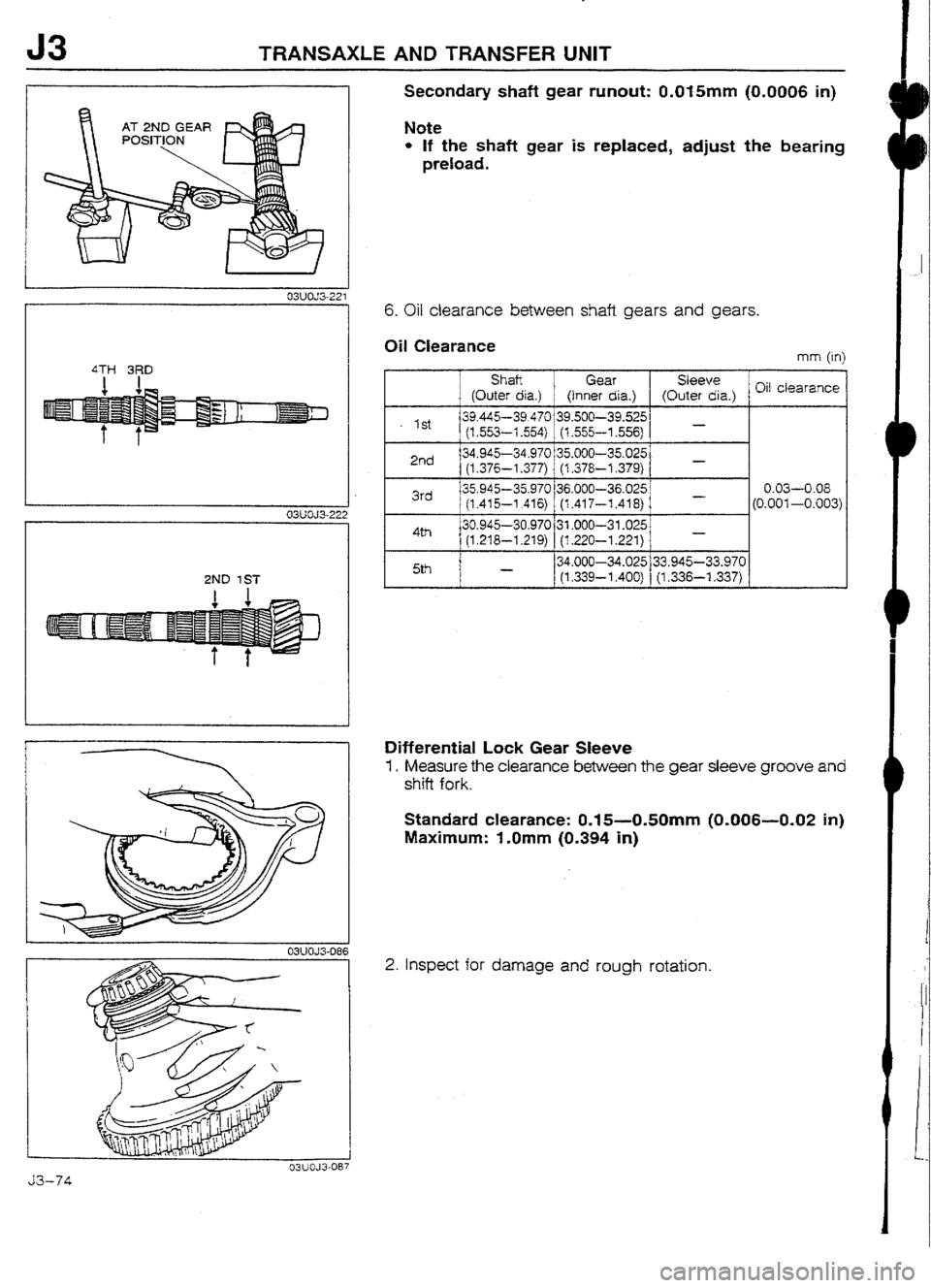 MAZDA 232 1990 Workshop Manual Suplement MAZDA 232 1990 Workshop Manual Suplement