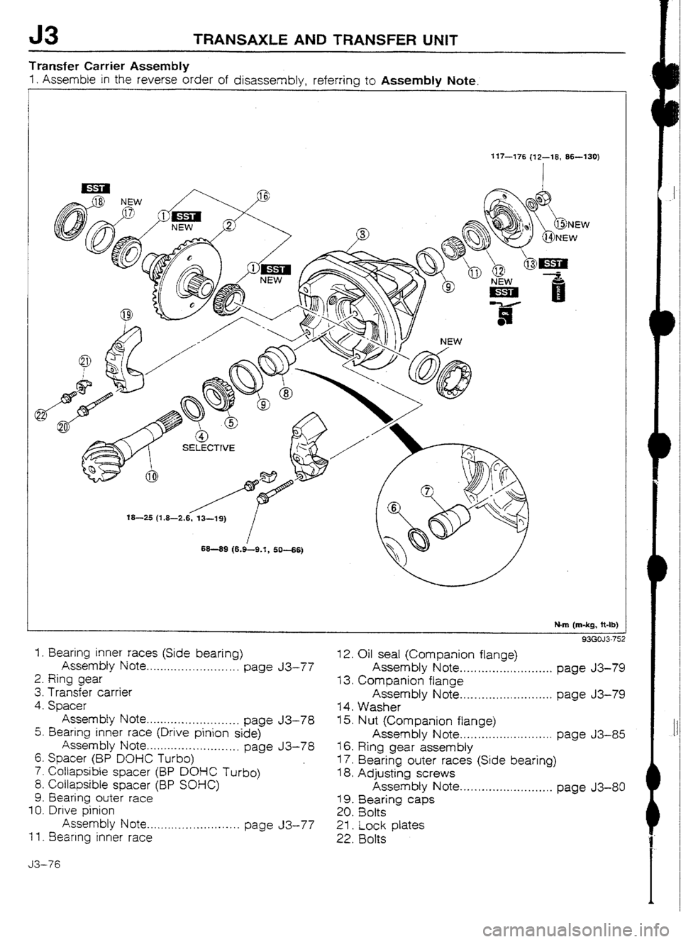 MAZDA 232 1990 Workshop Manual Suplement MAZDA 232 1990 Workshop Manual Suplement