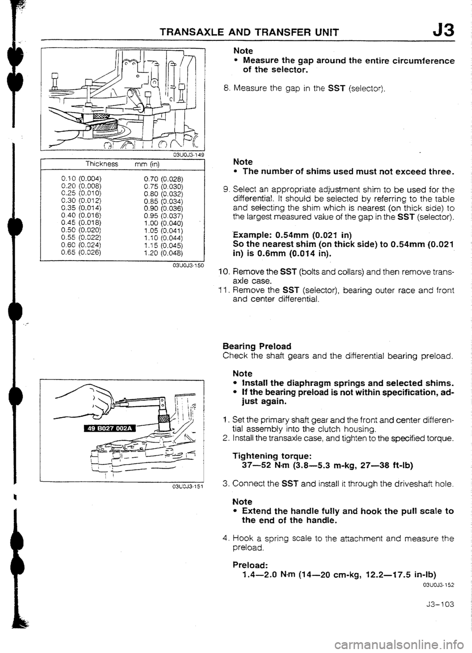 MAZDA 232 1990 Workshop Manual Suplement MAZDA 232 1990 Workshop Manual Suplement