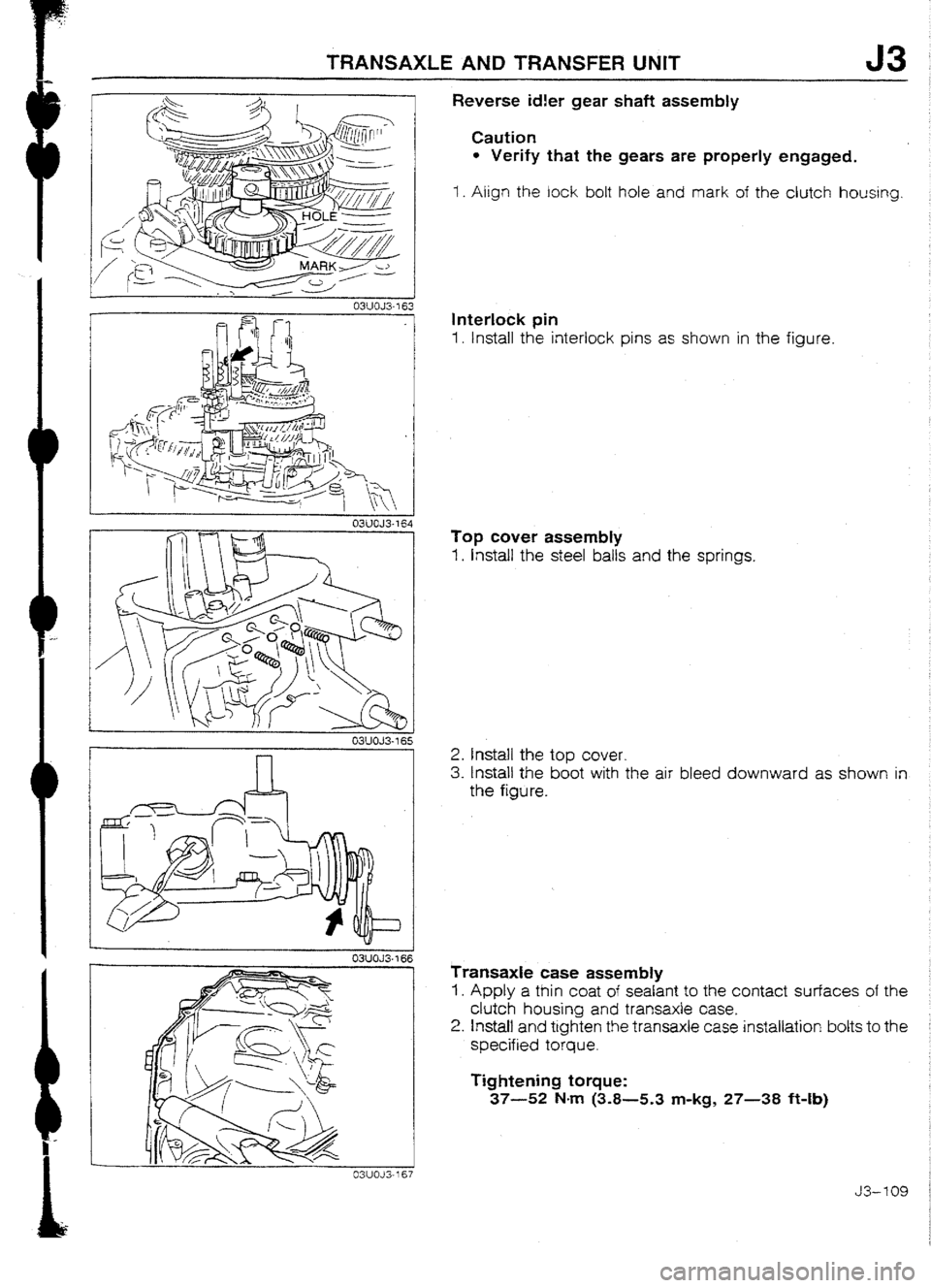 MAZDA 232 1990 Workshop Manual Suplement MAZDA 232 1990 Workshop Manual Suplement