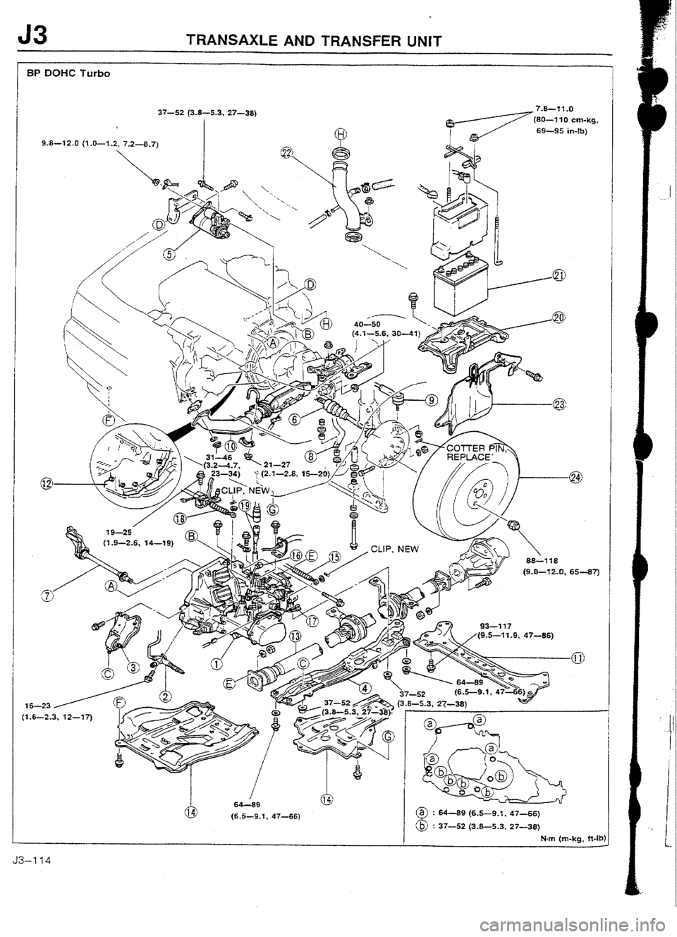 MAZDA 232 1990 Workshop Manual Suplement MAZDA 232 1990 Workshop Manual Suplement