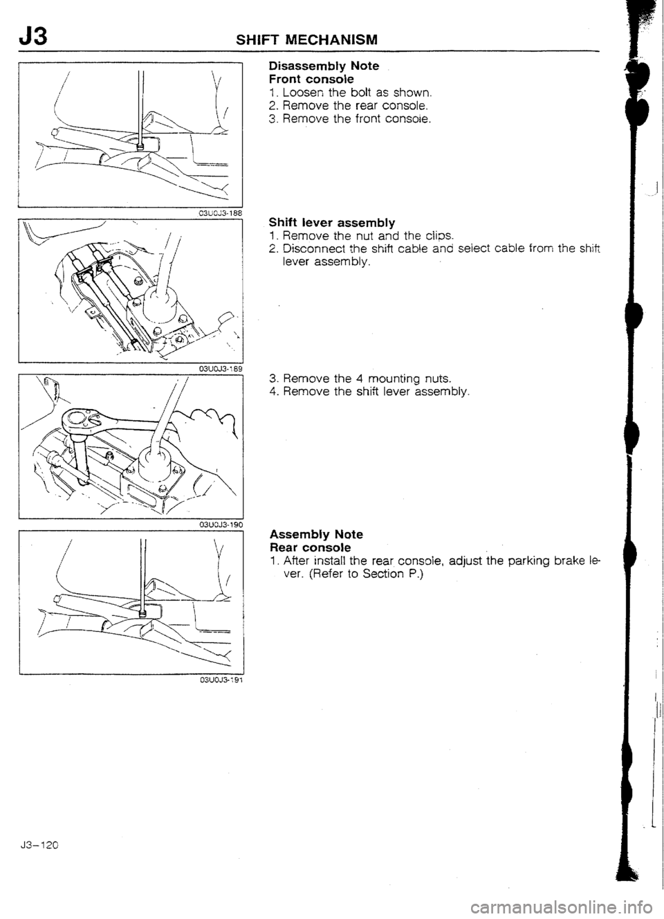 MAZDA 232 1990 Workshop Manual Suplement MAZDA 232 1990 Workshop Manual Suplement
