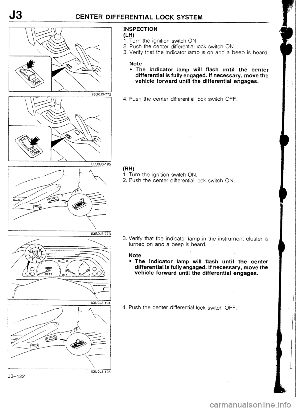 MAZDA 232 1990 Workshop Manual Suplement MAZDA 232 1990 Workshop Manual Suplement