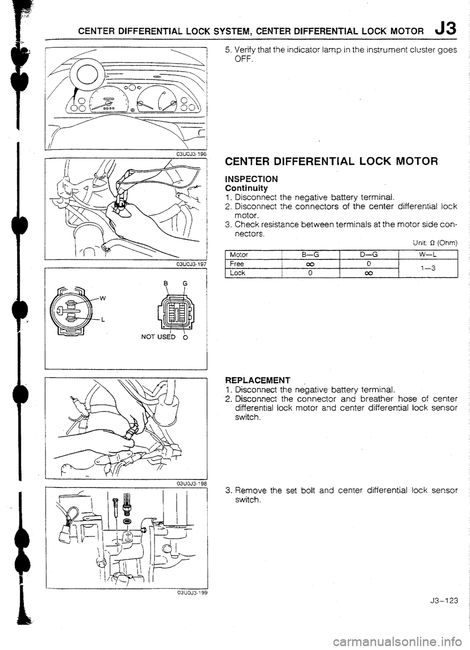 MAZDA 232 1990 Workshop Manual Suplement MAZDA 232 1990 Workshop Manual Suplement
