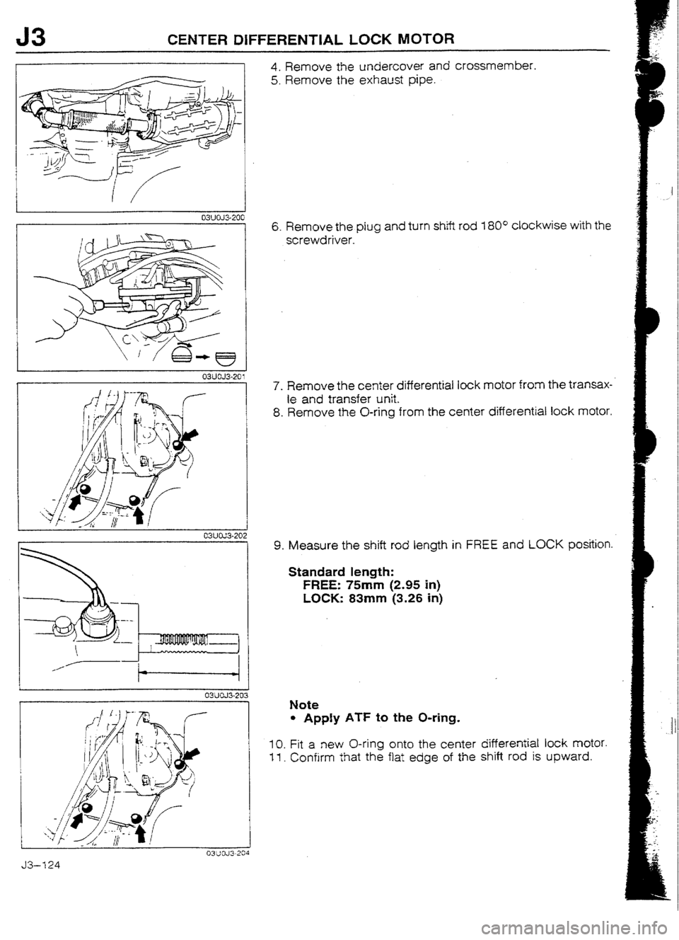 MAZDA 232 1990 Workshop Manual Suplement MAZDA 232 1990 Workshop Manual Suplement