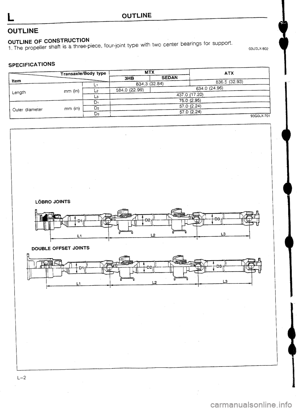 MAZDA 232 1990 Workshop Manual Suplement MAZDA 232 1990 Workshop Manual Suplement