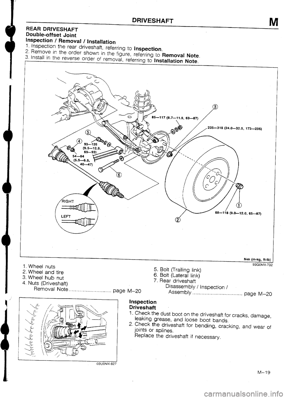 MAZDA 232 1990 Workshop Manual Suplement MAZDA 232 1990 Workshop Manual Suplement