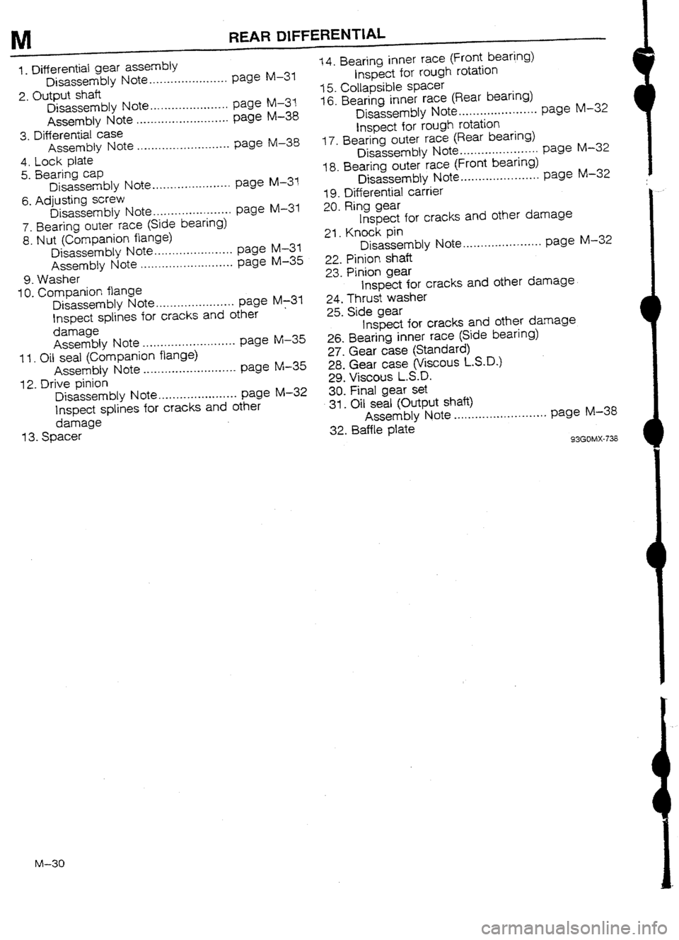 MAZDA 232 1990 Workshop Manual Suplement MAZDA 232 1990 Workshop Manual Suplement