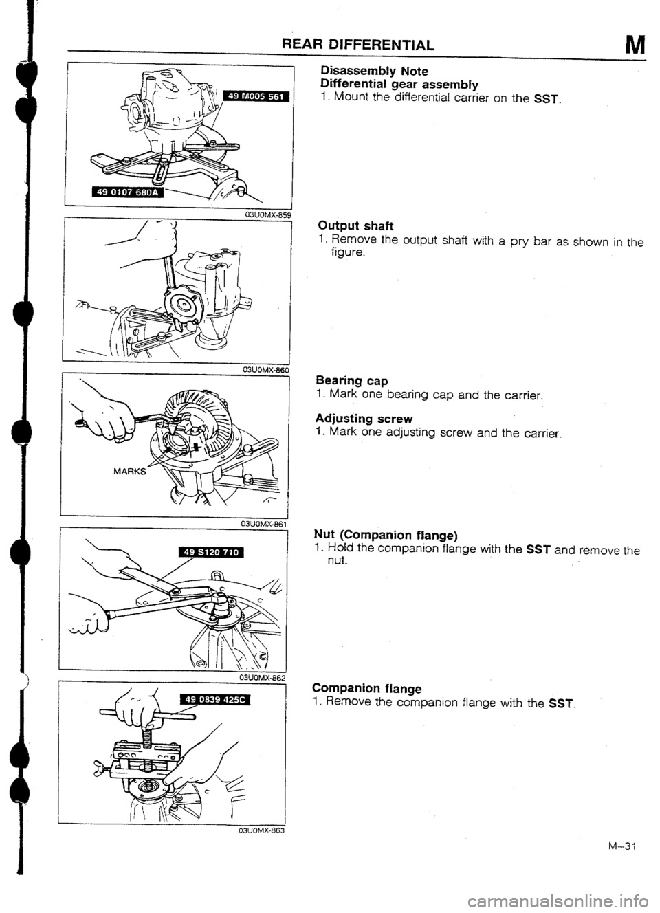 MAZDA 232 1990 Workshop Manual Suplement MAZDA 232 1990 Workshop Manual Suplement