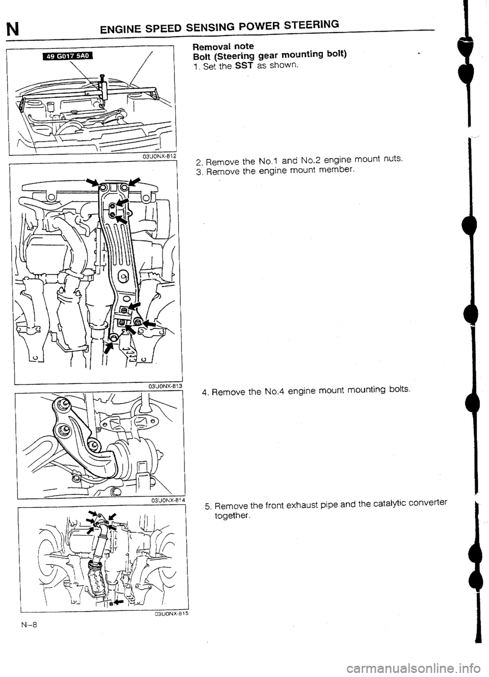 MAZDA 232 1990 Workshop Manual Suplement MAZDA 232 1990 Workshop Manual Suplement