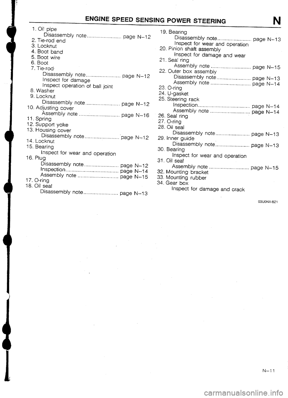 MAZDA 232 1990 Workshop Manual Suplement MAZDA 232 1990 Workshop Manual Suplement