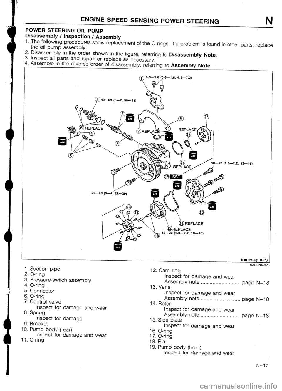 MAZDA 232 1990 Workshop Manual Suplement MAZDA 232 1990 Workshop Manual Suplement