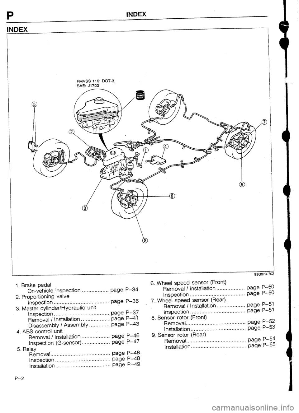 MAZDA 232 1990 Workshop Manual Suplement MAZDA 232 1990 Workshop Manual Suplement