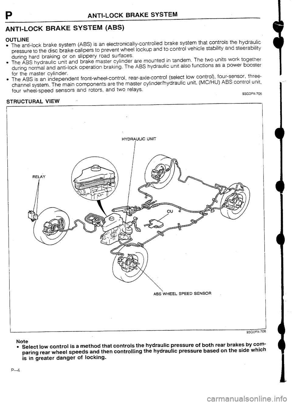 MAZDA 232 1990 Workshop Manual Suplement MAZDA 232 1990 Workshop Manual Suplement