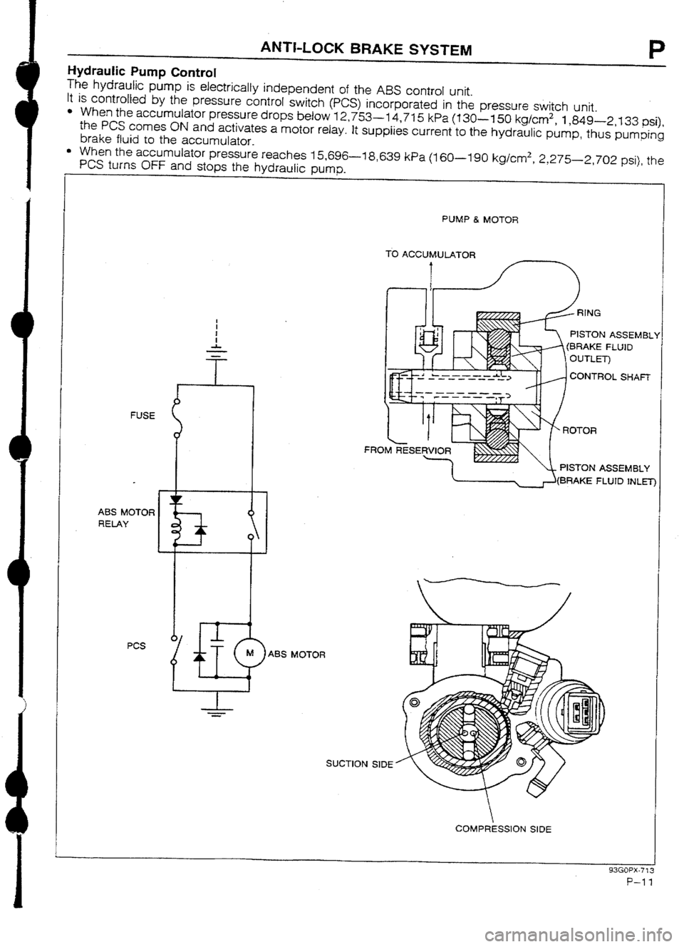 MAZDA 232 1990 Workshop Manual Suplement MAZDA 232 1990 Workshop Manual Suplement