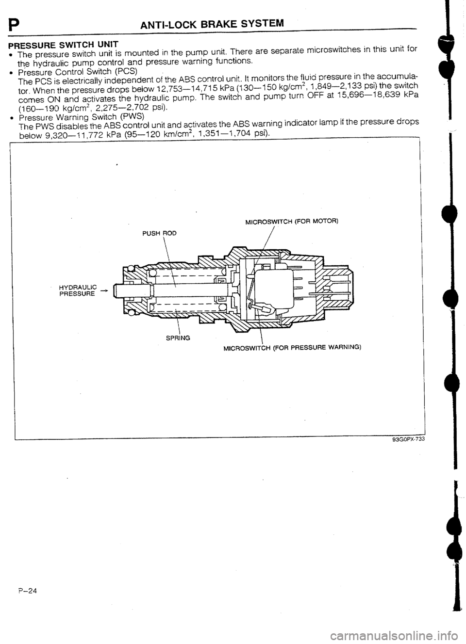 MAZDA 232 1990 Workshop Manual Suplement MAZDA 232 1990 Workshop Manual Suplement