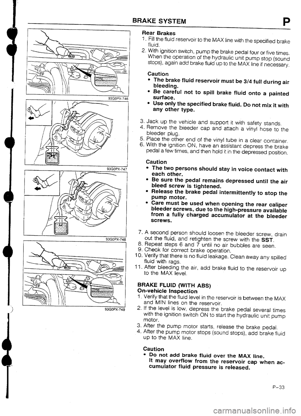 MAZDA 232 1990 Workshop Manual Suplement MAZDA 232 1990 Workshop Manual Suplement