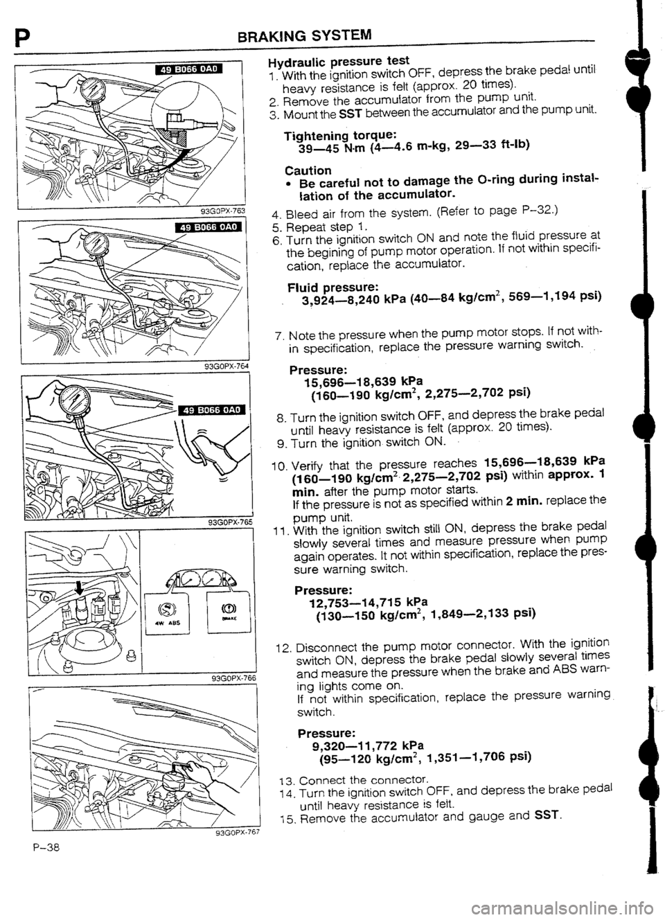 MAZDA 232 1990 Workshop Manual Suplement MAZDA 232 1990 Workshop Manual Suplement
