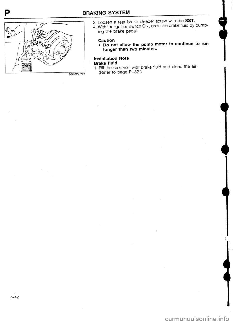 MAZDA 232 1990 Workshop Manual Suplement MAZDA 232 1990 Workshop Manual Suplement