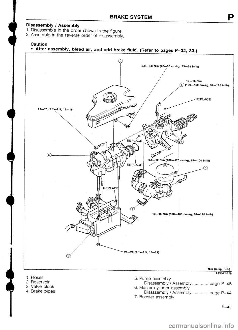 MAZDA 232 1990 Workshop Manual Suplement MAZDA 232 1990 Workshop Manual Suplement
