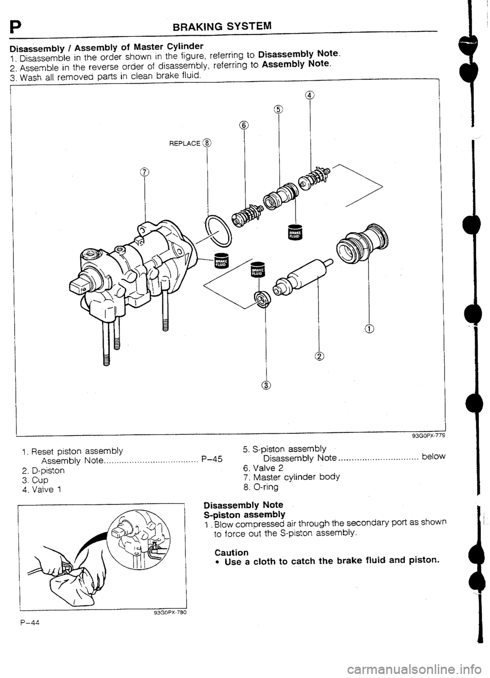 MAZDA 232 1990 Workshop Manual Suplement MAZDA 232 1990 Workshop Manual Suplement
