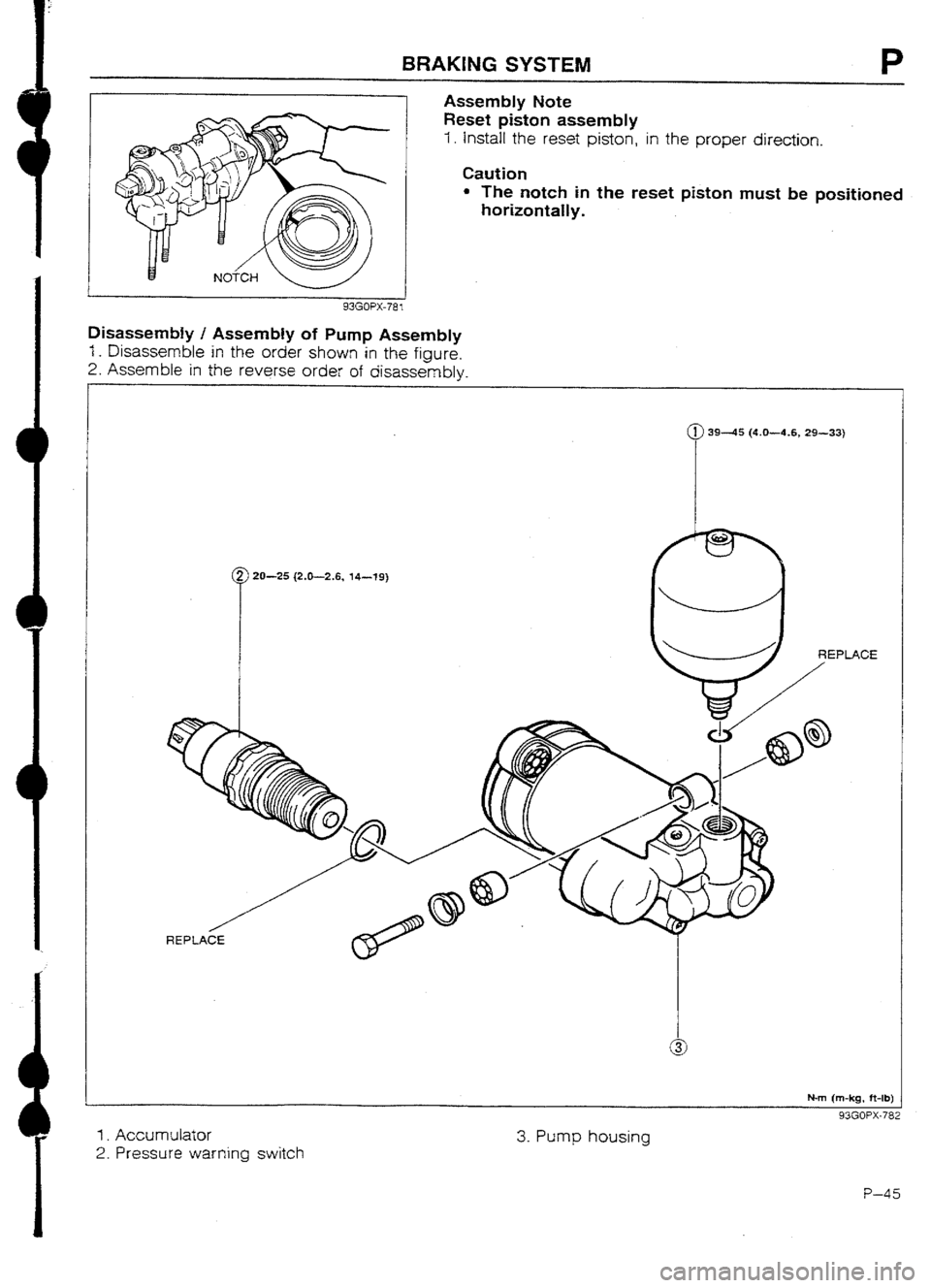 MAZDA 232 1990 Workshop Manual Suplement MAZDA 232 1990 Workshop Manual Suplement