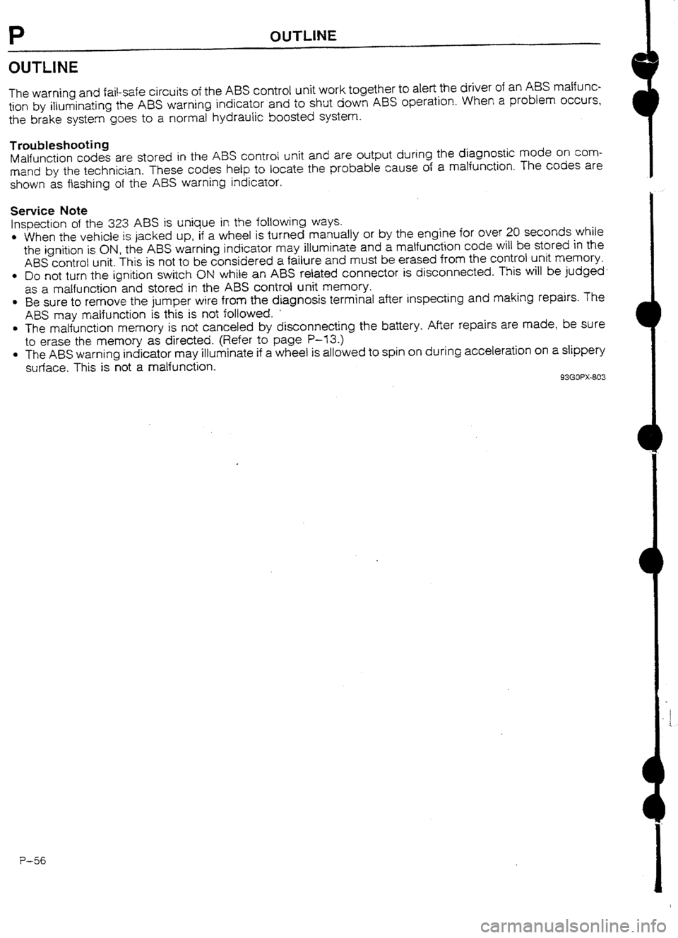 MAZDA 232 1990 Workshop Manual Suplement MAZDA 232 1990 Workshop Manual Suplement