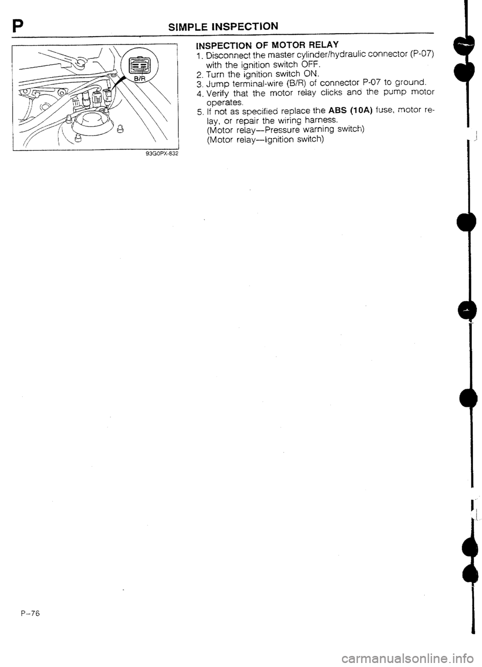 MAZDA 232 1990 Workshop Manual Suplement MAZDA 232 1990 Workshop Manual Suplement