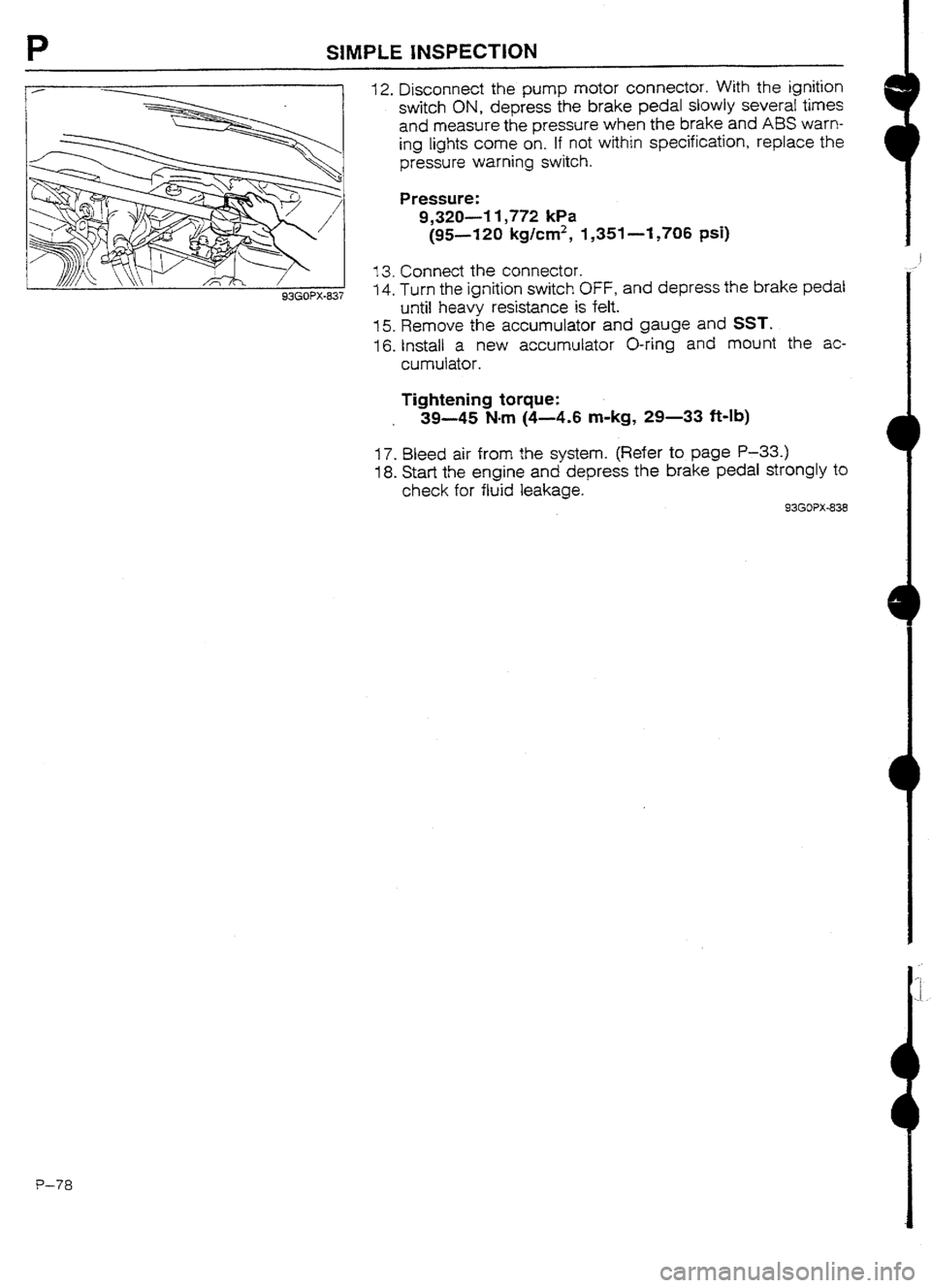 MAZDA 232 1990 Workshop Manual Suplement MAZDA 232 1990 Workshop Manual Suplement