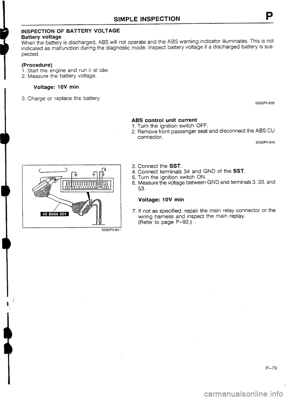 MAZDA 232 1990 Workshop Manual Suplement MAZDA 232 1990 Workshop Manual Suplement