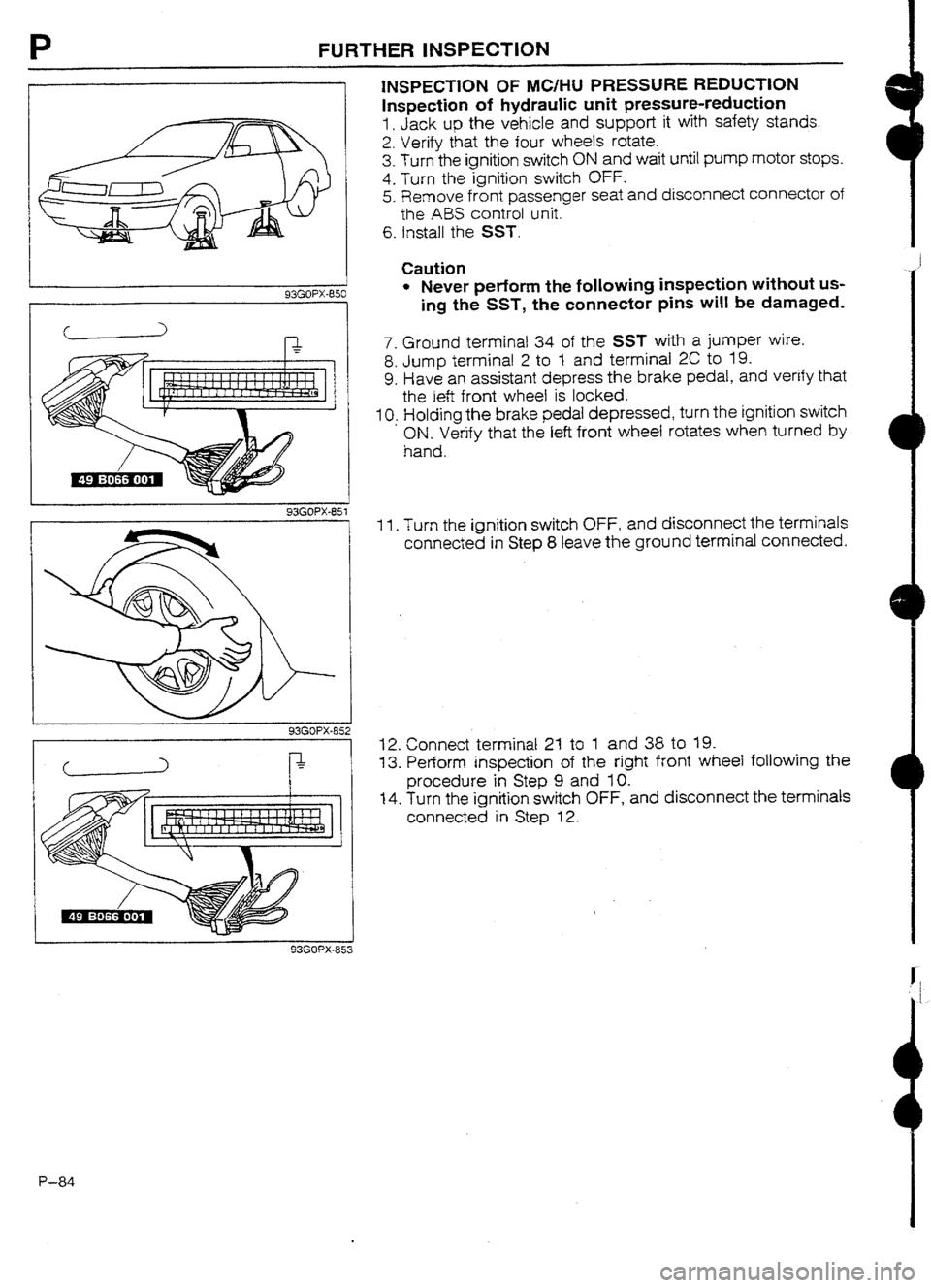MAZDA 232 1990 Workshop Manual Suplement MAZDA 232 1990 Workshop Manual Suplement