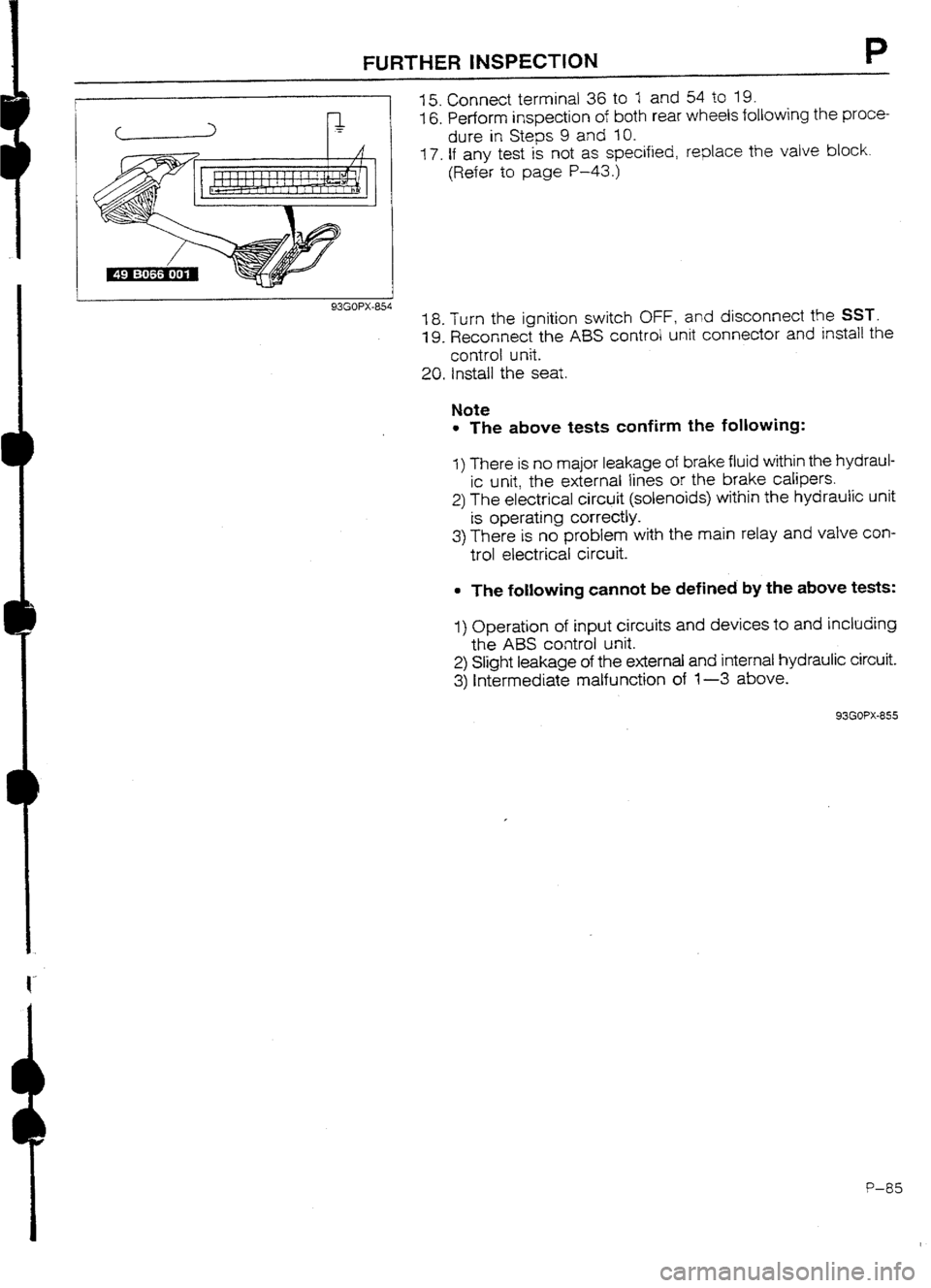 MAZDA 232 1990 Workshop Manual Suplement MAZDA 232 1990 Workshop Manual Suplement