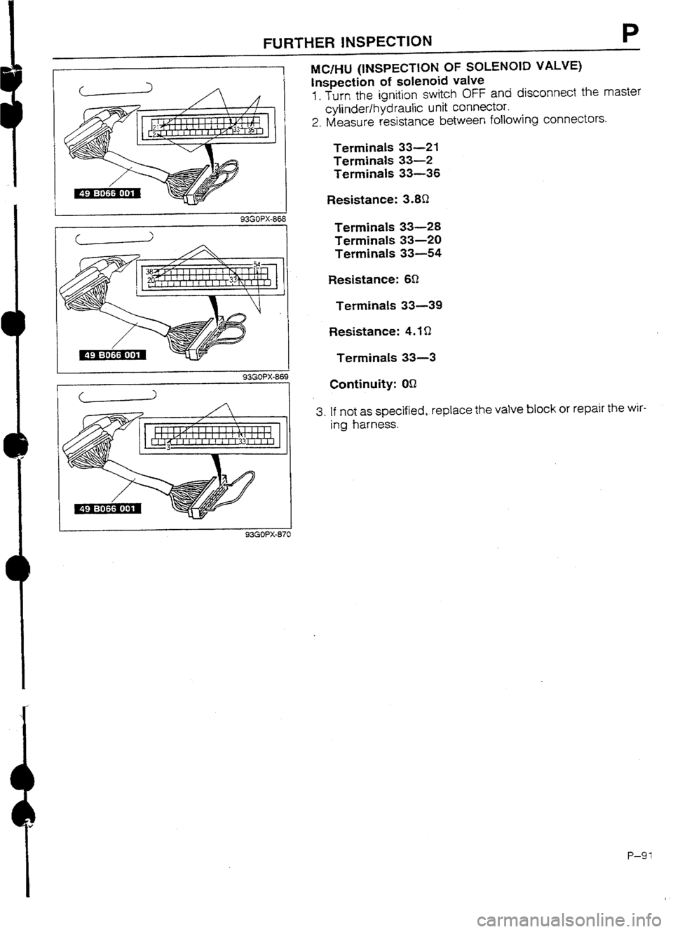 MAZDA 232 1990 Workshop Manual Suplement MAZDA 232 1990 Workshop Manual Suplement