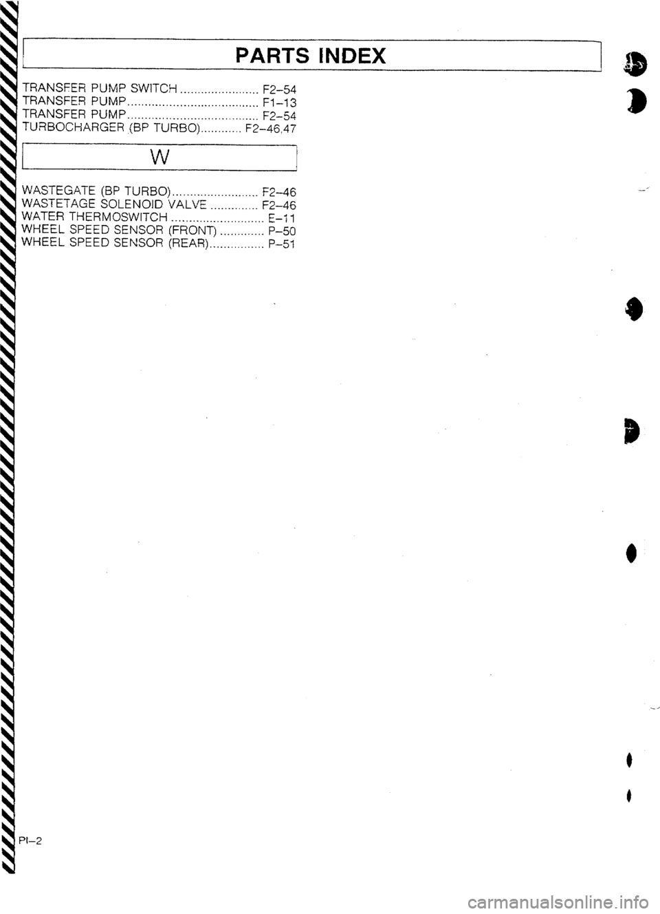 MAZDA 232 1990  Workshop Manual Suplement 