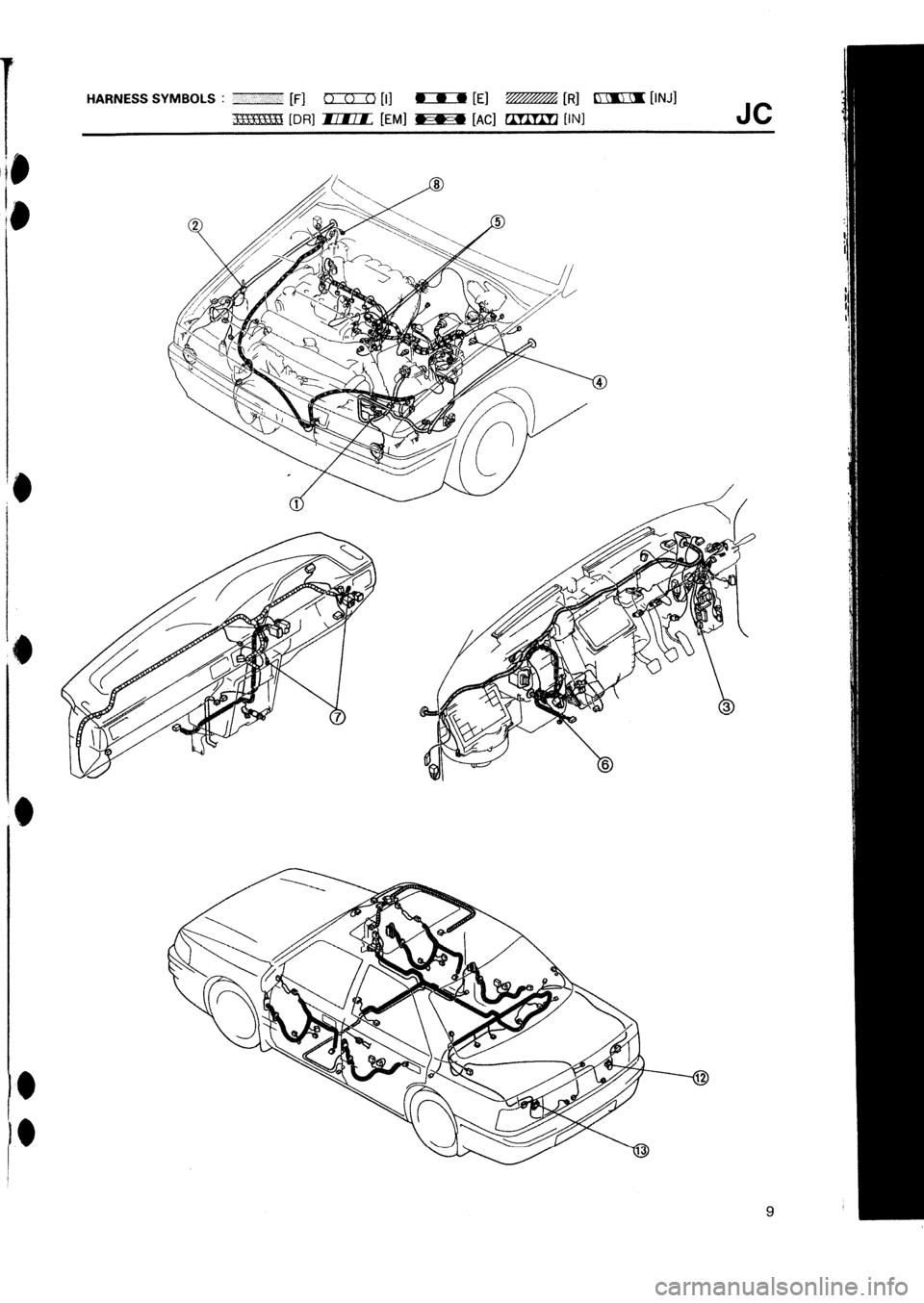 MAZDA 232 1990 Workshop Manual Suplement MAZDA 232 1990 Workshop Manual Suplement