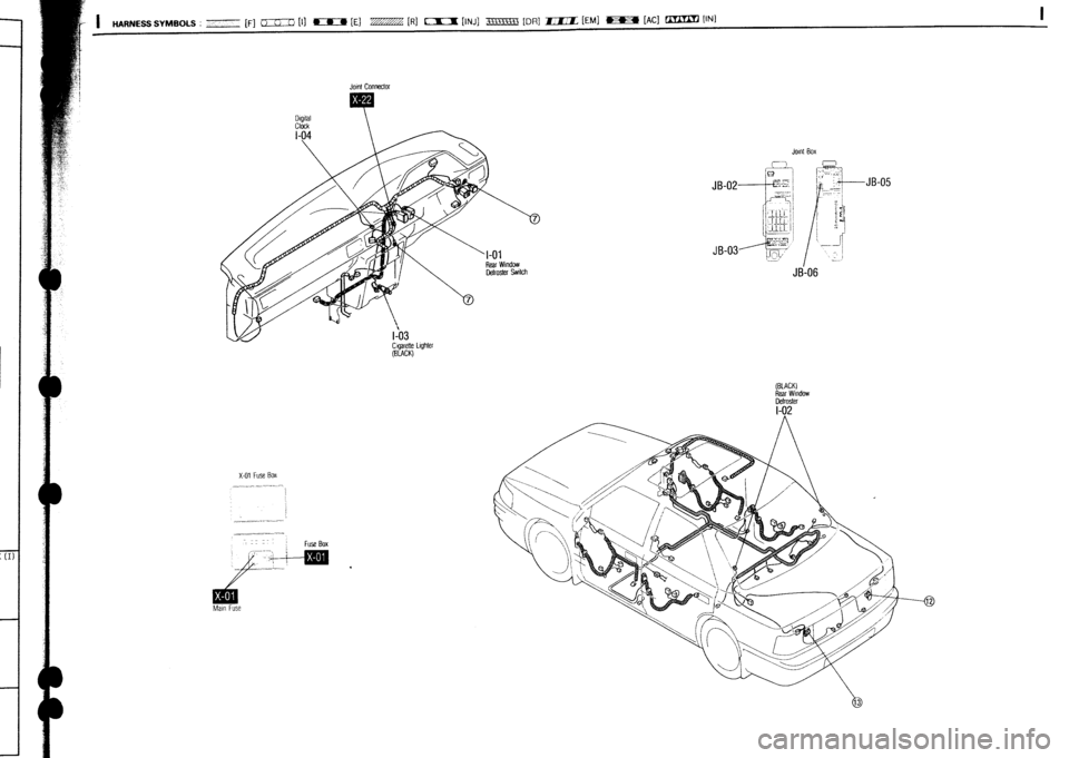 MAZDA 232 1990 Workshop Manual Suplement MAZDA 232 1990 Workshop Manual Suplement