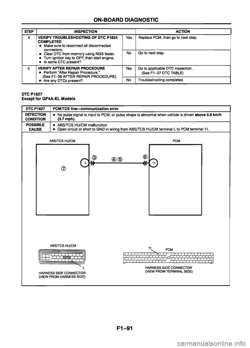 MAZDA 626 1999 Workshop Manual Suplement MAZDA 626 1999 Workshop Manual Suplement