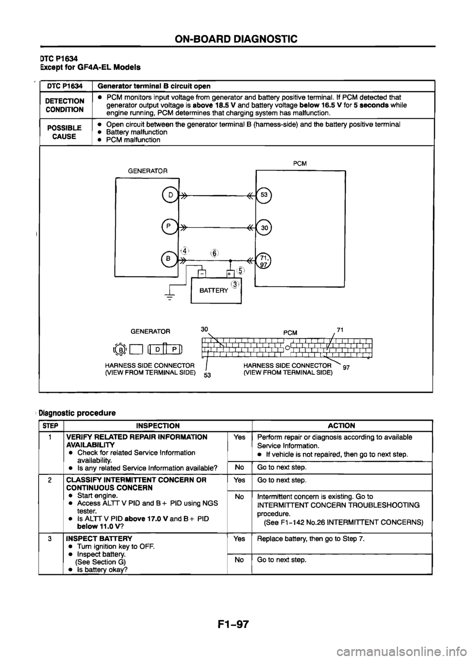 MAZDA 626 1999 Workshop Manual Suplement MAZDA 626 1999 Workshop Manual Suplement