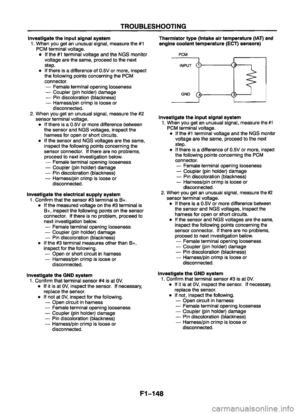 MAZDA 626 1999  Workshop Manual Suplement 