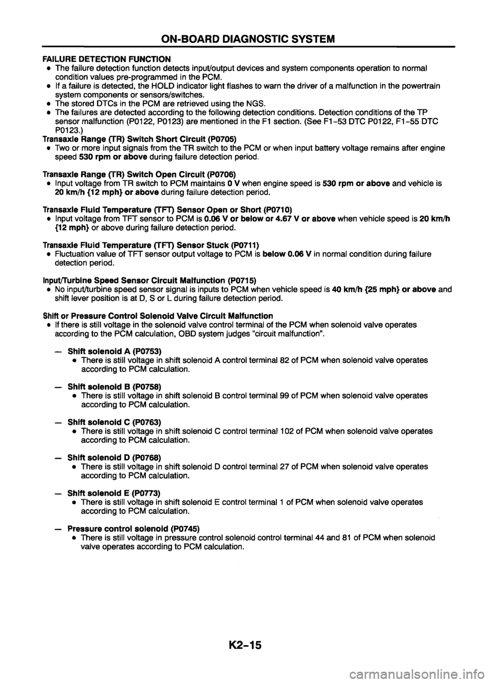 MAZDA 626 1999 Workshop Manual Suplement MAZDA 626 1999 Workshop Manual Suplement