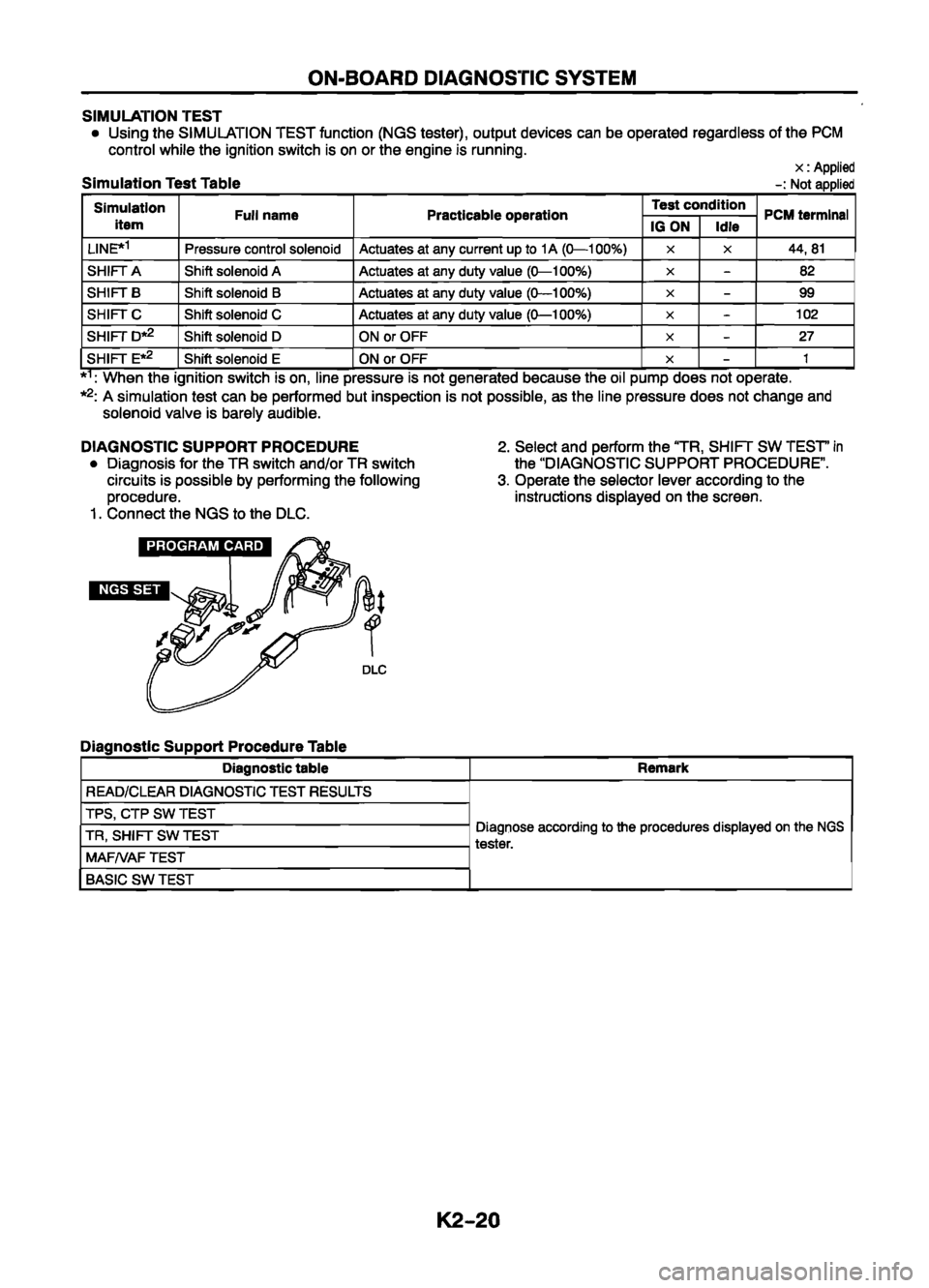 MAZDA 626 1999 Workshop Manual Suplement MAZDA 626 1999 Workshop Manual Suplement