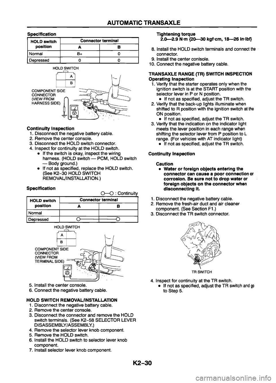 MAZDA 626 1999 Workshop Manual Suplement MAZDA 626 1999 Workshop Manual Suplement