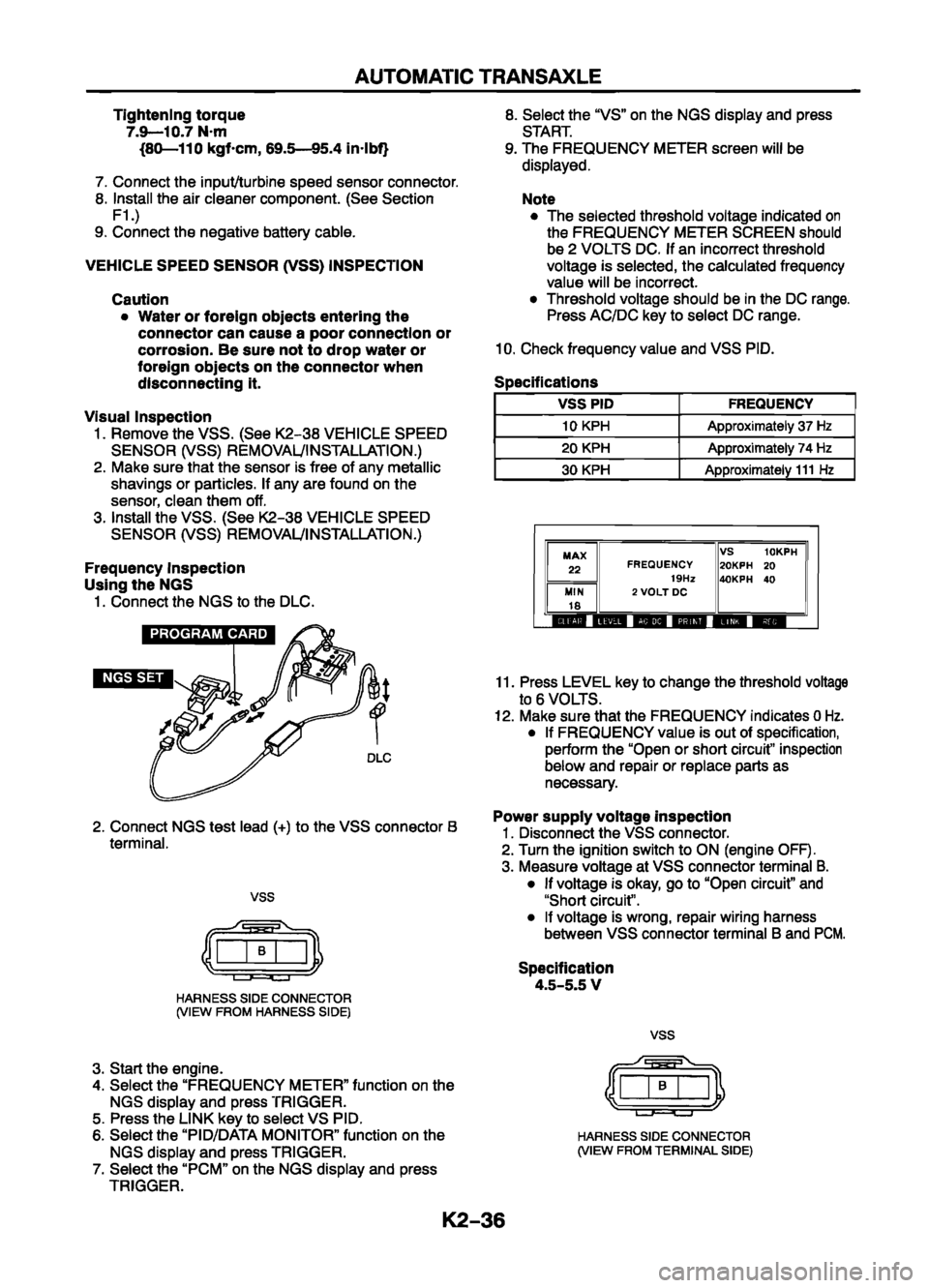MAZDA 626 1999 Workshop Manual Suplement MAZDA 626 1999 Workshop Manual Suplement
