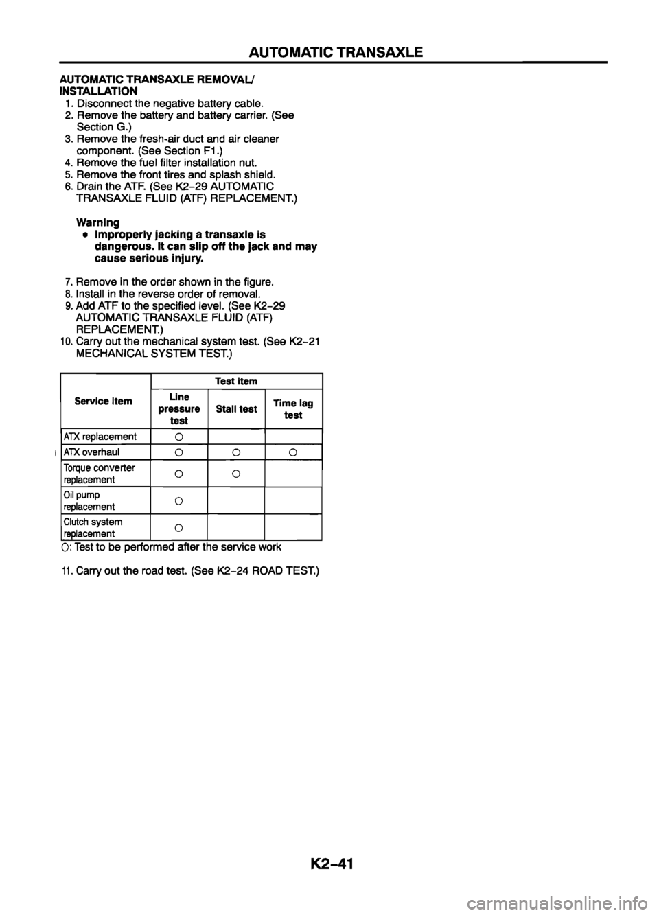 MAZDA 626 1999 Workshop Manual Suplement MAZDA 626 1999 Workshop Manual Suplement