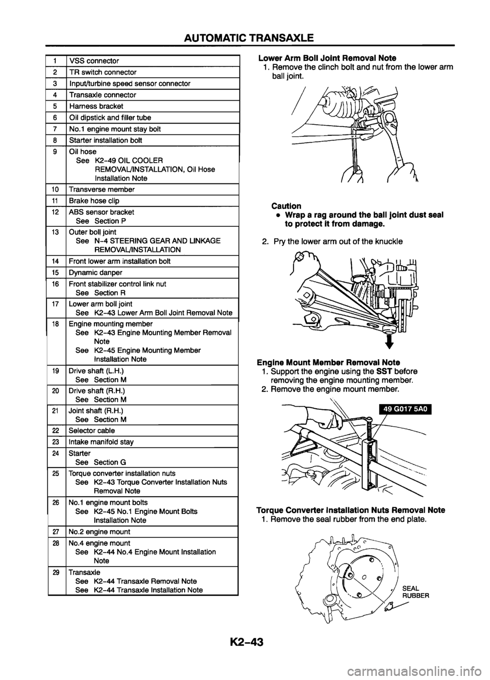 MAZDA 626 1999 Workshop Manual Suplement MAZDA 626 1999 Workshop Manual Suplement