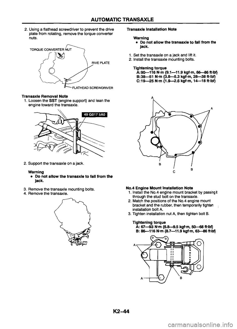 MAZDA 626 1999 Workshop Manual Suplement MAZDA 626 1999 Workshop Manual Suplement