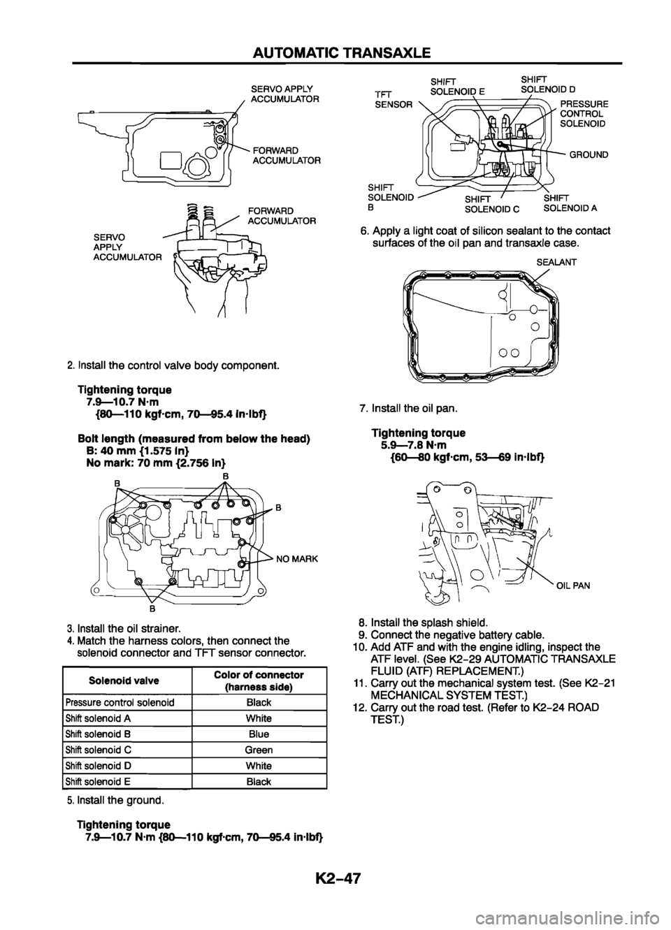 MAZDA 626 1999 Workshop Manual Suplement MAZDA 626 1999 Workshop Manual Suplement